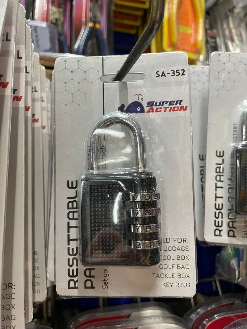 New/Super Action Resettable Lock 40mm #352 (Short) | Model : PL-R352