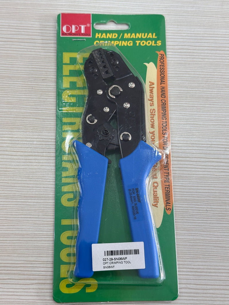 OPT Crimping Tool For End Sleeve (0.256mm² AWG 2010) Model SN06W