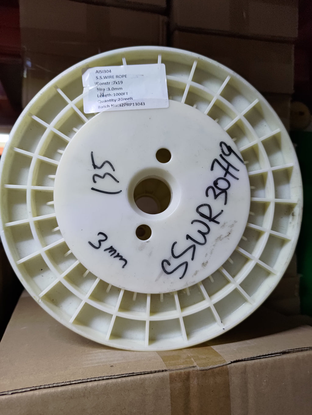 Stainless Steel Wire Rope 1000FT | Model : WR-S0