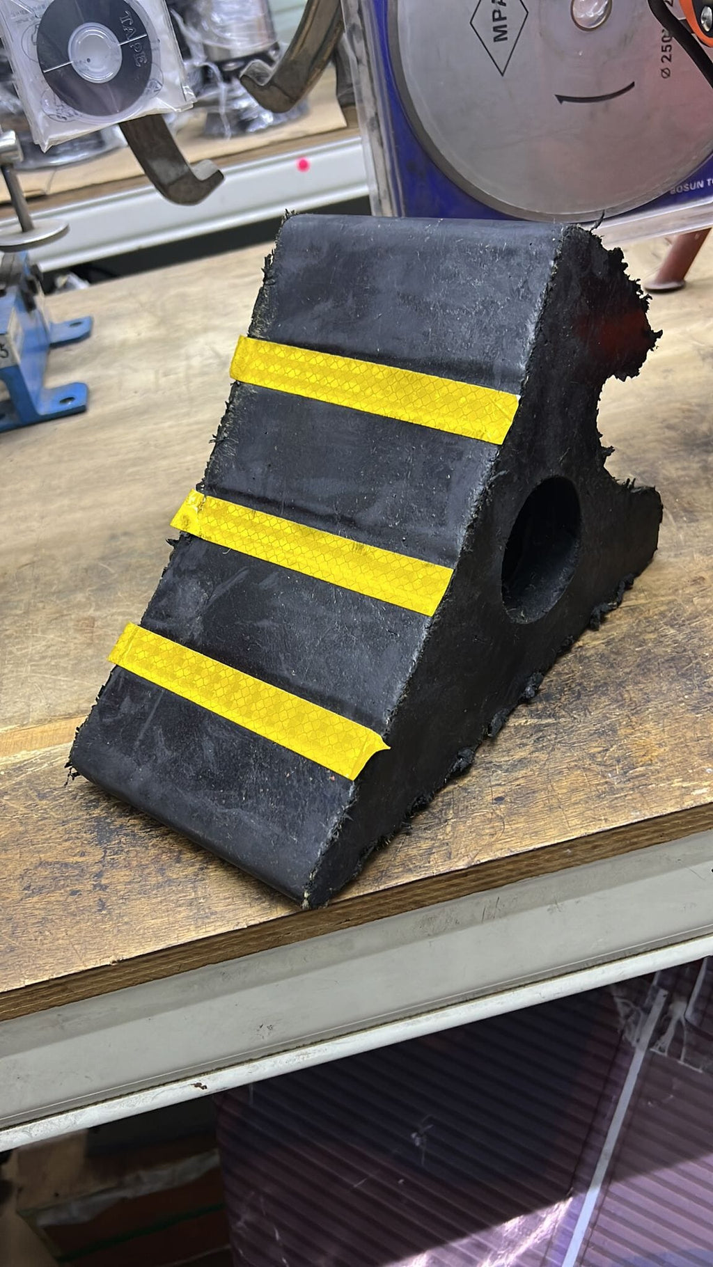 Wheel Chock 29*15*19cm | Model: RWC-YM