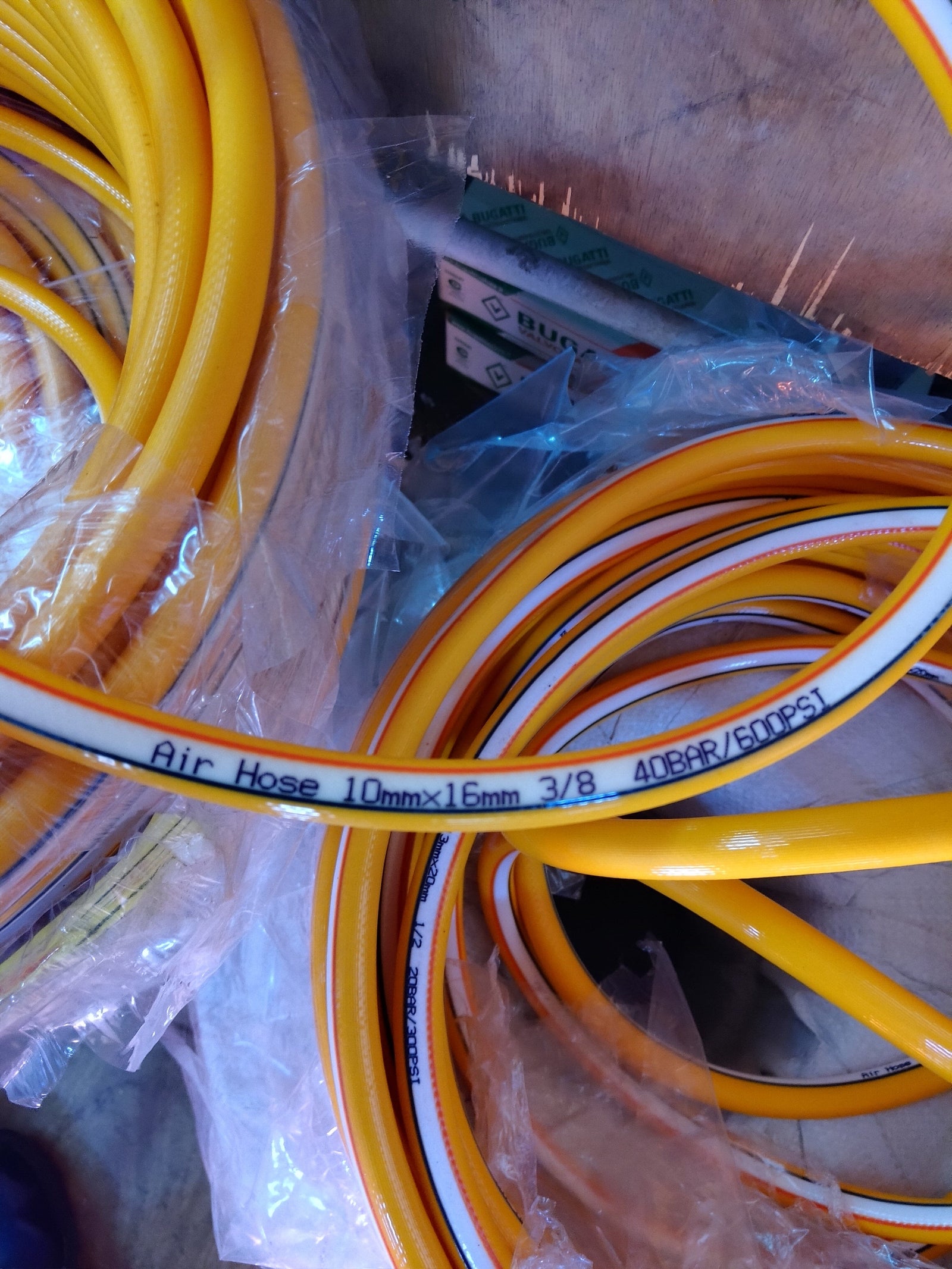 Yellow Air Hose 3/8" 2.8mm (90100m) Model HOSEAY03